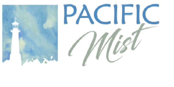 PACIFIC MIST BOOKS  Logo